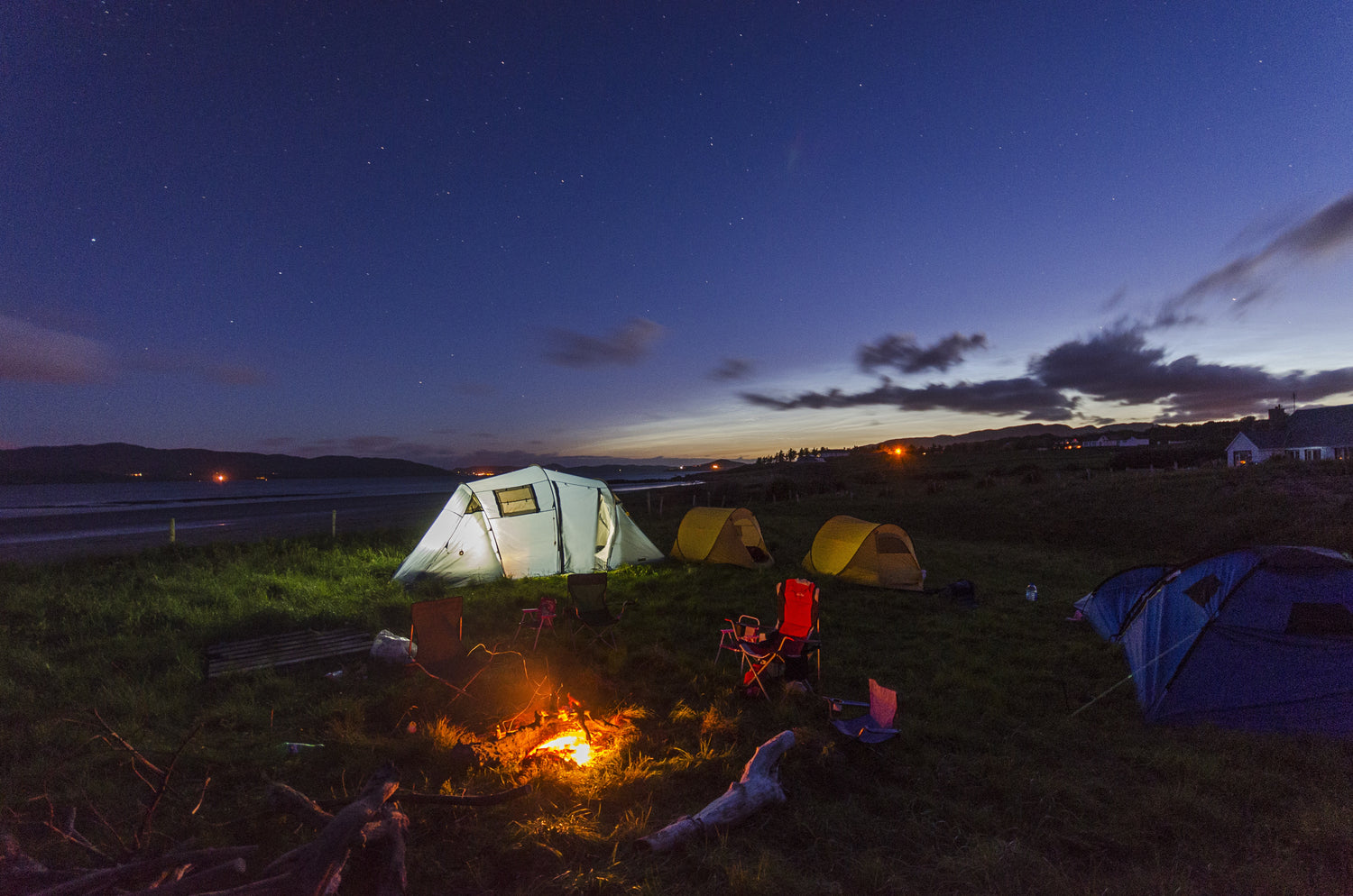Freizeit und Camping