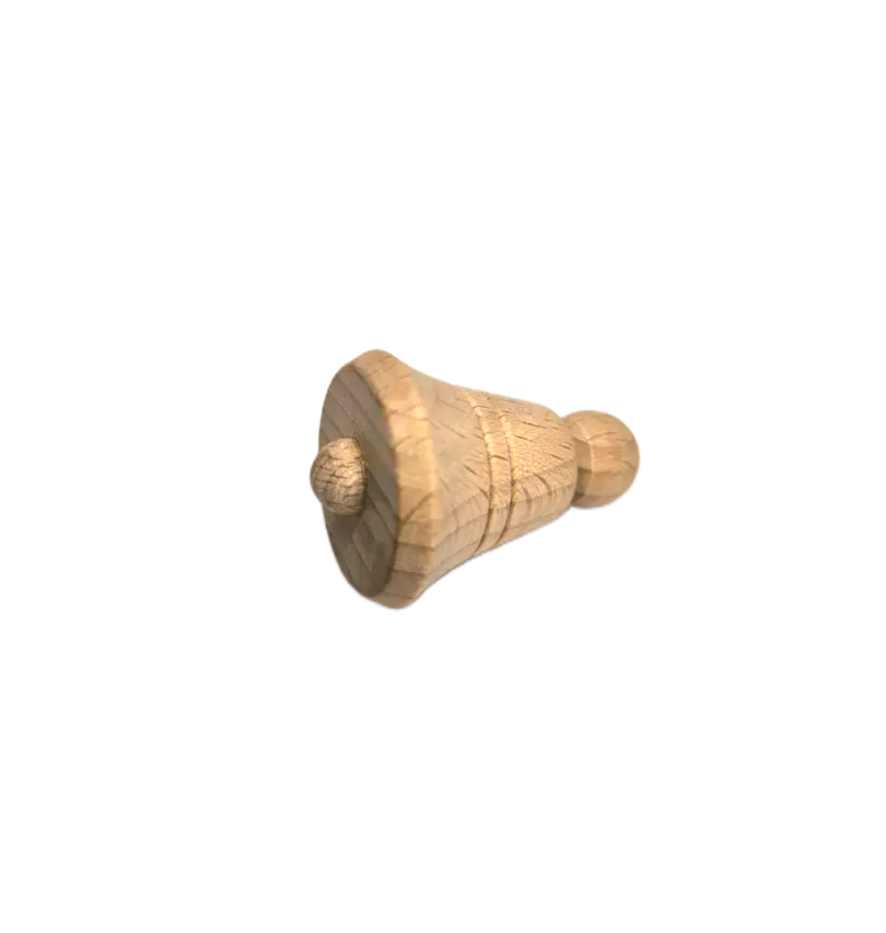 Glocke / Holzglöckchen aus Buche 41mm