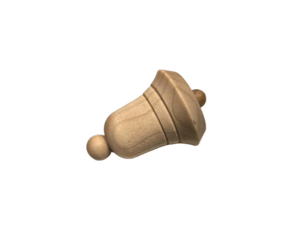 Glocke / Holzglöckchen aus Buche 55mm