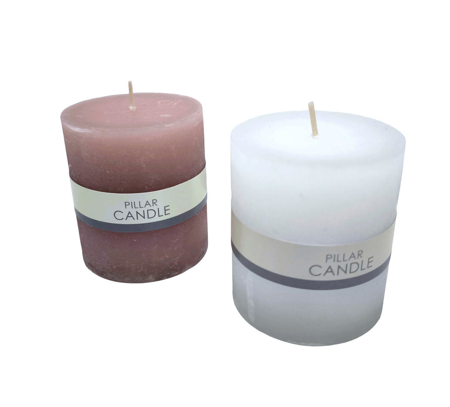 Stumpenkerze modern 7cm x 8cm verschiedene Farben