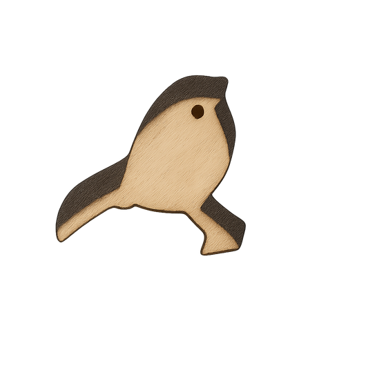 Bastelmotiv "Vogel" Sperrholz Miniatur