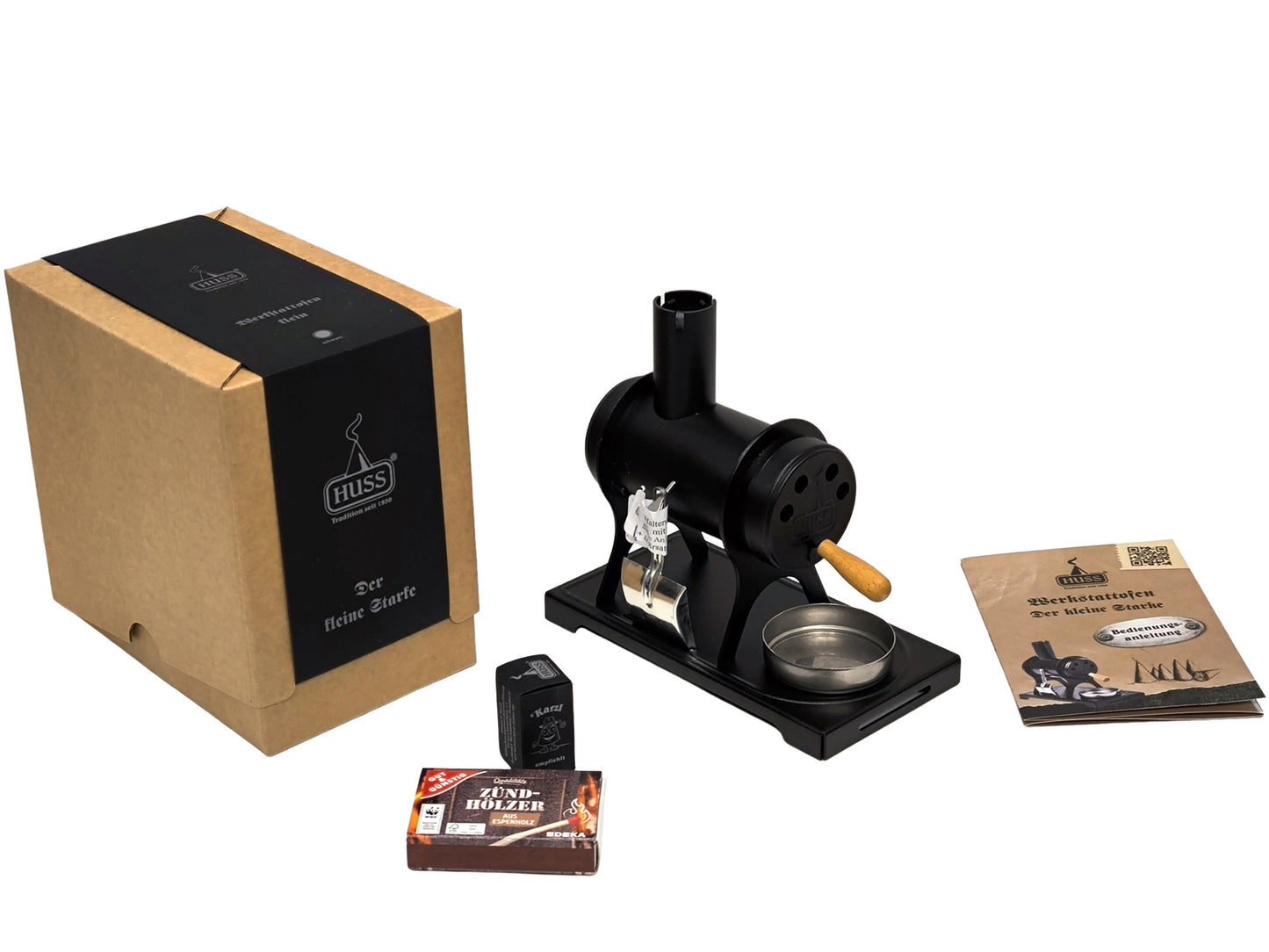 HUSS® Werkstattofen „Der kleine Starke“ - Blech Räucherofen