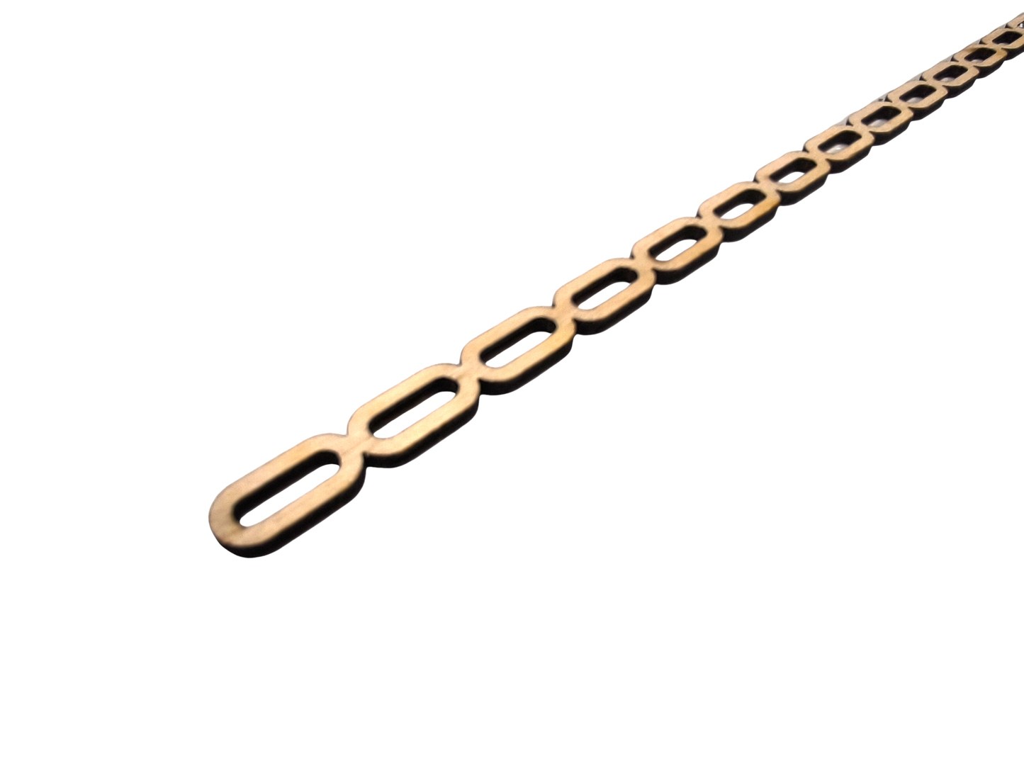 Kettenglied Stange zusammenhängend Sperrholz 3mm - für Deckenpyramide etc