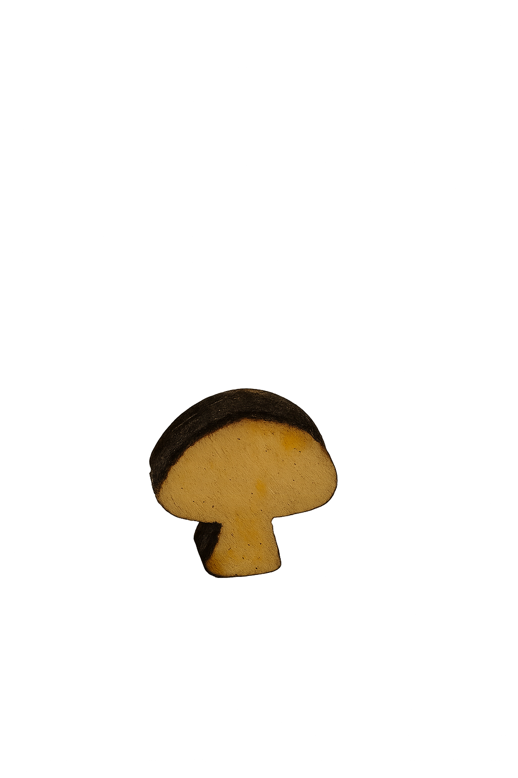 Bastelmotiv "Pilze" Sperrholz Miniatur - 2 Größen