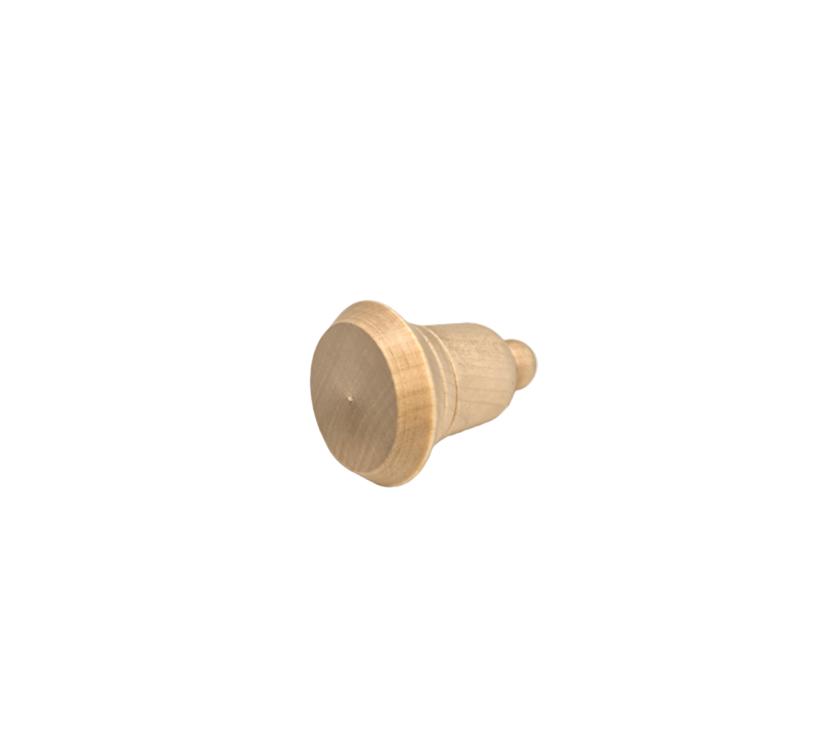 Glocke / Holzglocke / Holzglöckchen aus Buche gedrechselt Höhe 47mm
