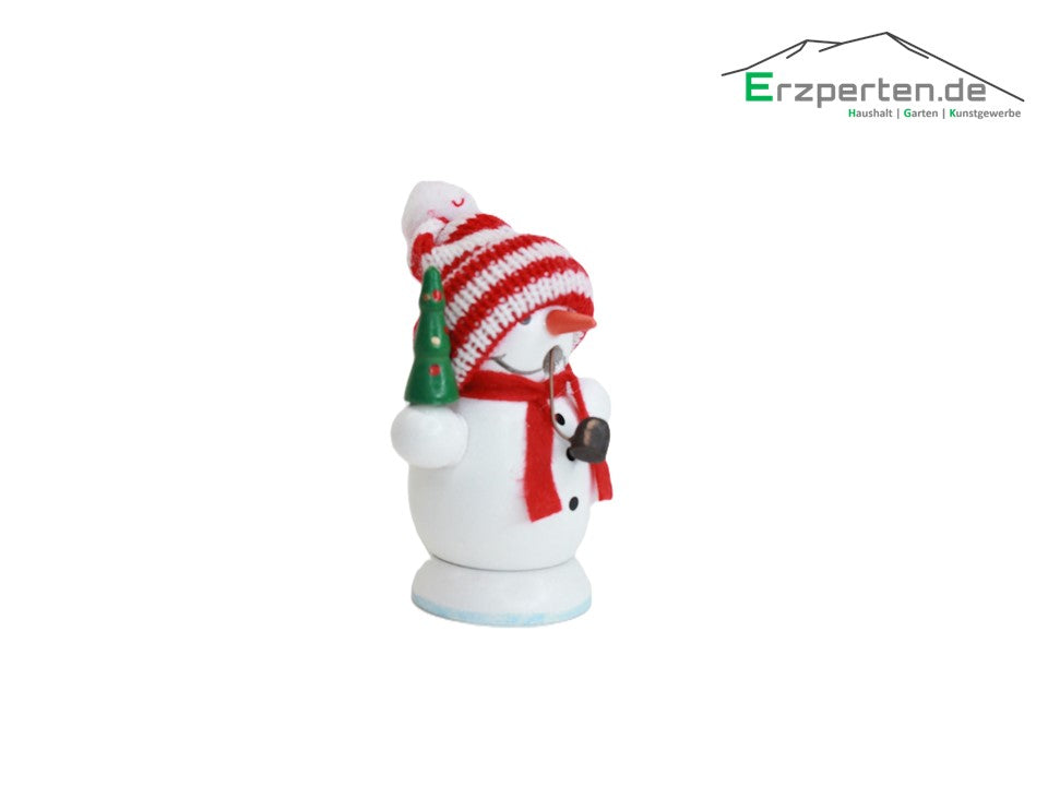 Niedlicher Räucherschneemann Räucherfigur 10cm