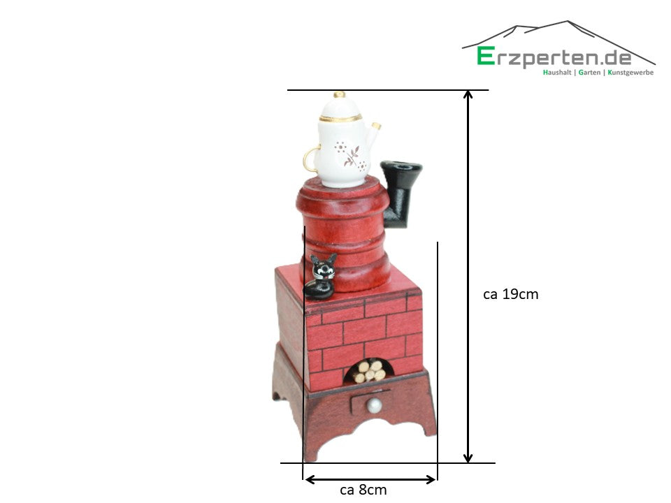 Räucherofen / Kachelofen / Kamin zum Räuchern 19cm