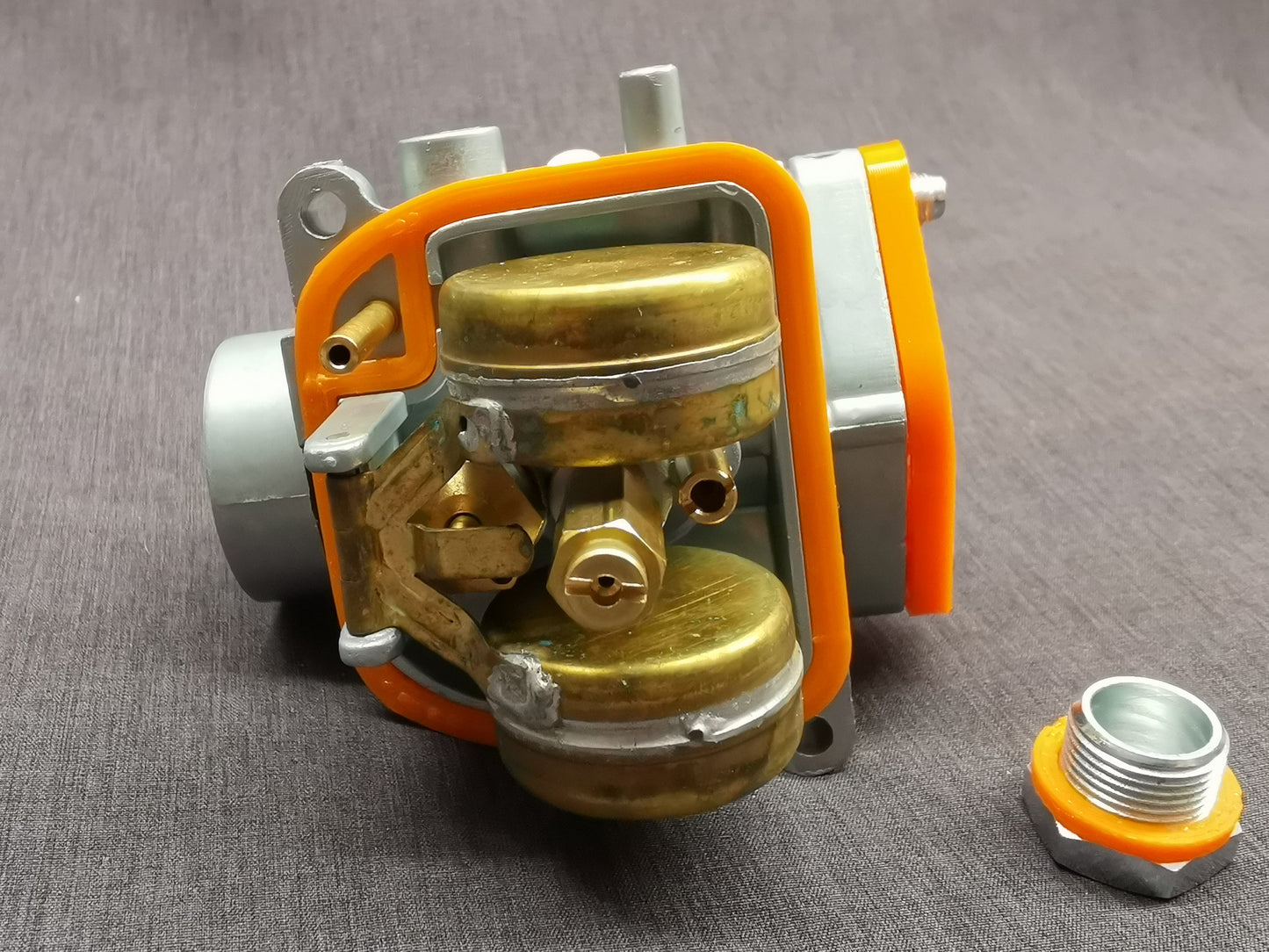 Dichtsatz für BVF Vergaser Dichtung passend für Simson® S50 S51 S70 KR51 Orange