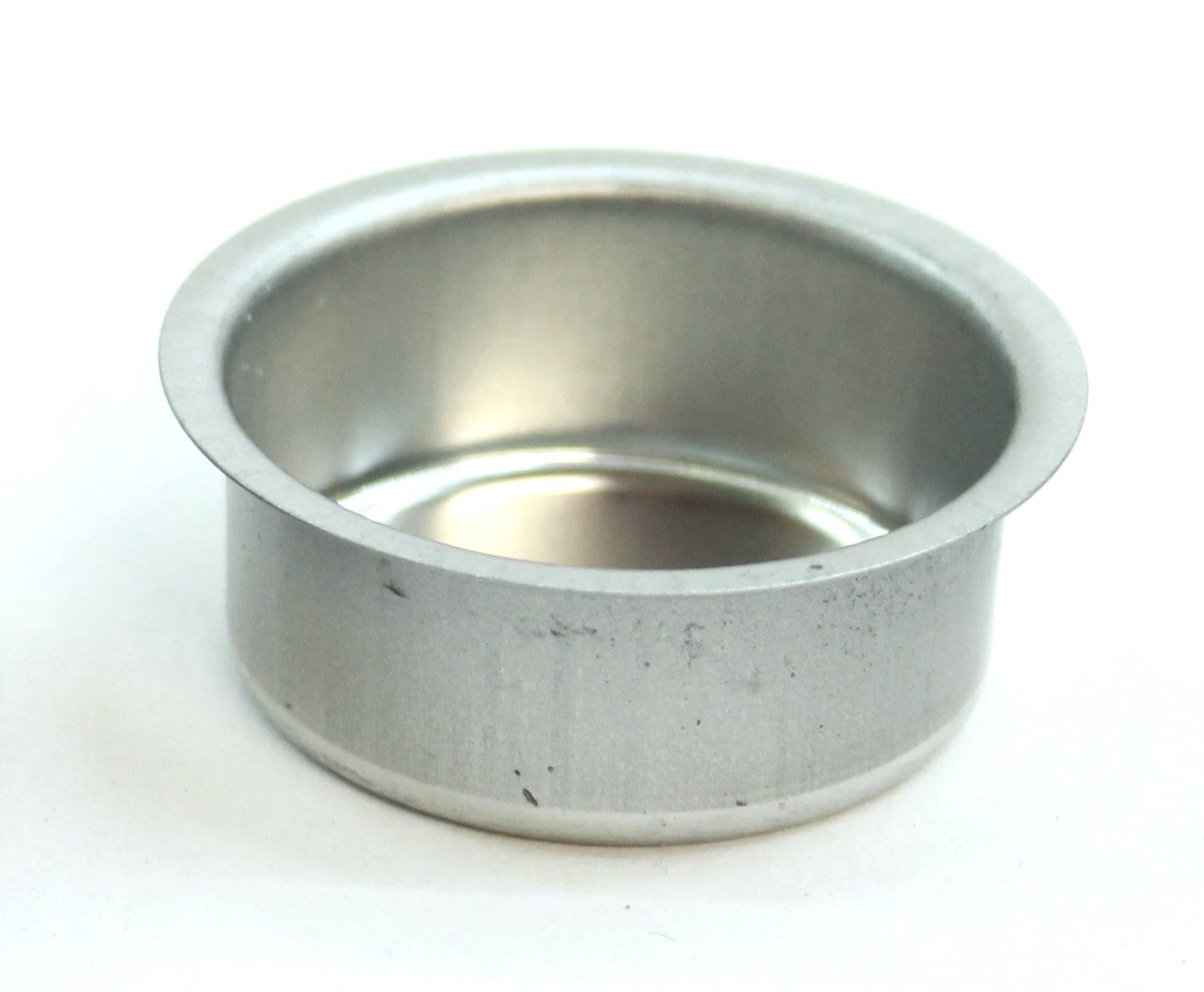 Teelicht Blecheinsatz / Kerzentülle / Lichtertülle Weißblech - Größe Ø 40mm H 18mm