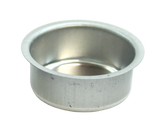 Teelicht Blecheinsatz / Kerzentülle / Lichtertülle Weißblech - Größe Ø 40mm H 18mm