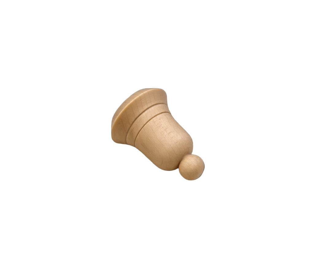 Glocke / Holzglocke / Holzglöckchen aus Buche gedrechselt Höhe 47mm