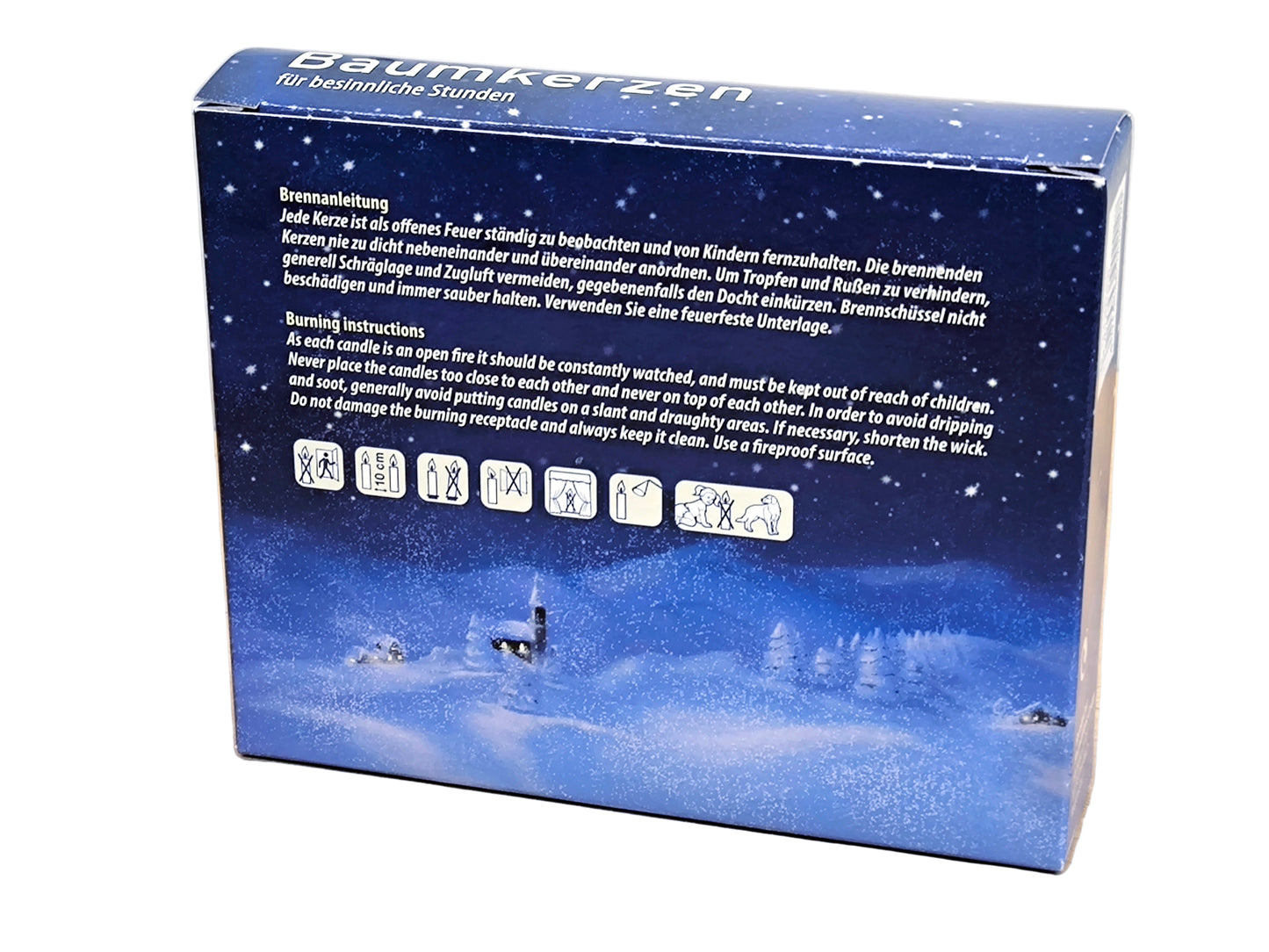 20er Pack feine Baumkerzen EWA aus Sachsen sehr gute Qualität