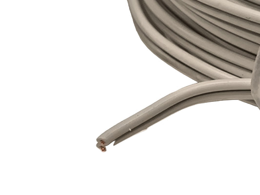 Kupferlitze Elektrokabel 2-adrig 2-18-10 flexibel