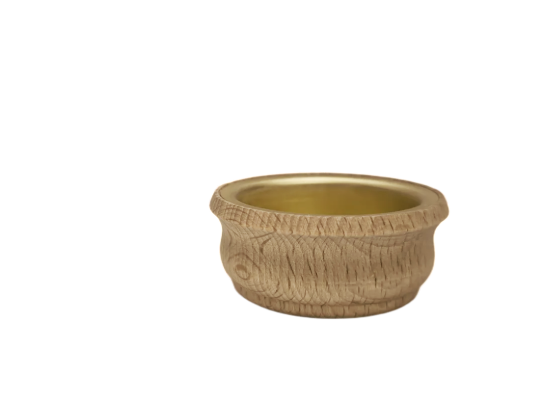 Lichtertülle Teelicht komplett Ø 42mm mit Messingeinsatz und Adapter