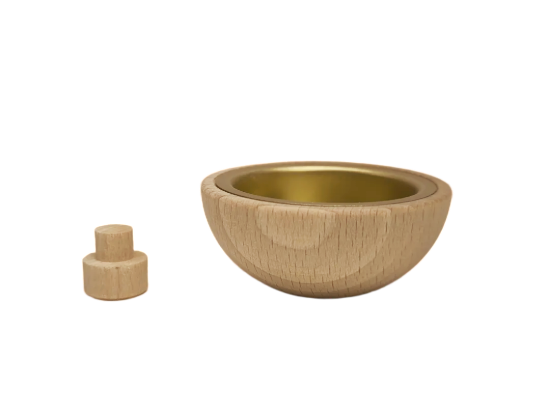 Lichtertülle Teelicht komplett Ø 42mm mit Messingeinsatz und Adapter