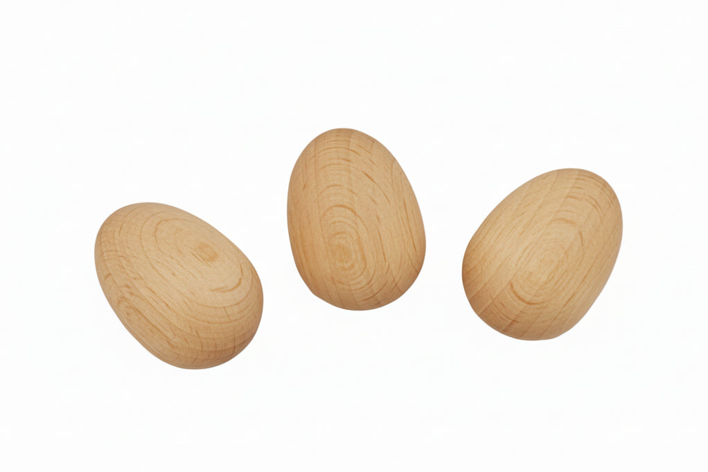 Osterei / Holzei / Ei aus Buche gedrechselt 34mm