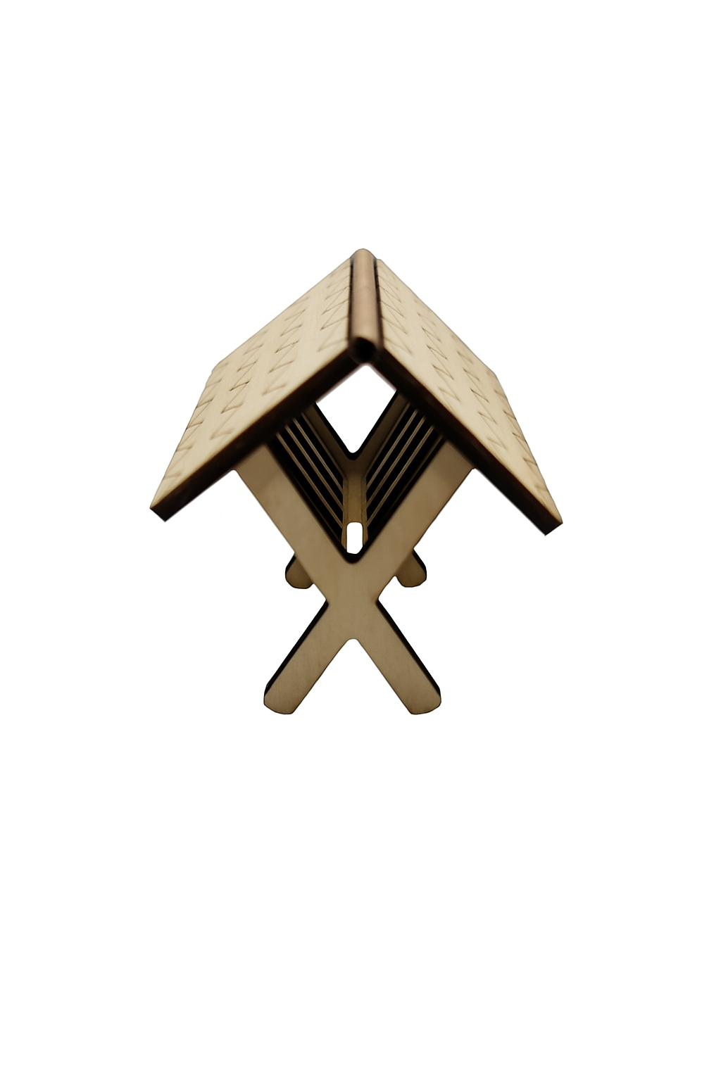 Futterkrippe aus Holz  - 2 verschiedene Größen