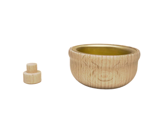 Lichtertülle Teelicht komplett Ø 42mm mit Messingeinsatz und Adapter