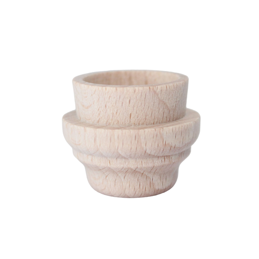 Lichtertülle Buche Ø 20mm - ohne Nut - V23