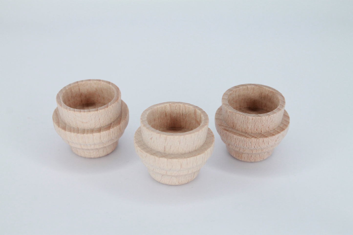 Lichtertülle Buche Ø 20mm - ohne Nut - V23