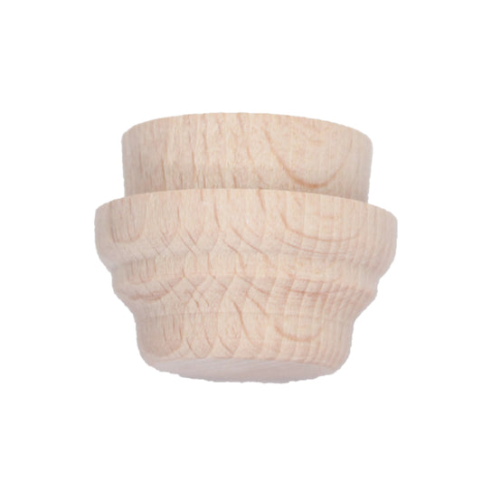 Lichtertülle Buche Ø 22mm - ohne Nut - V27