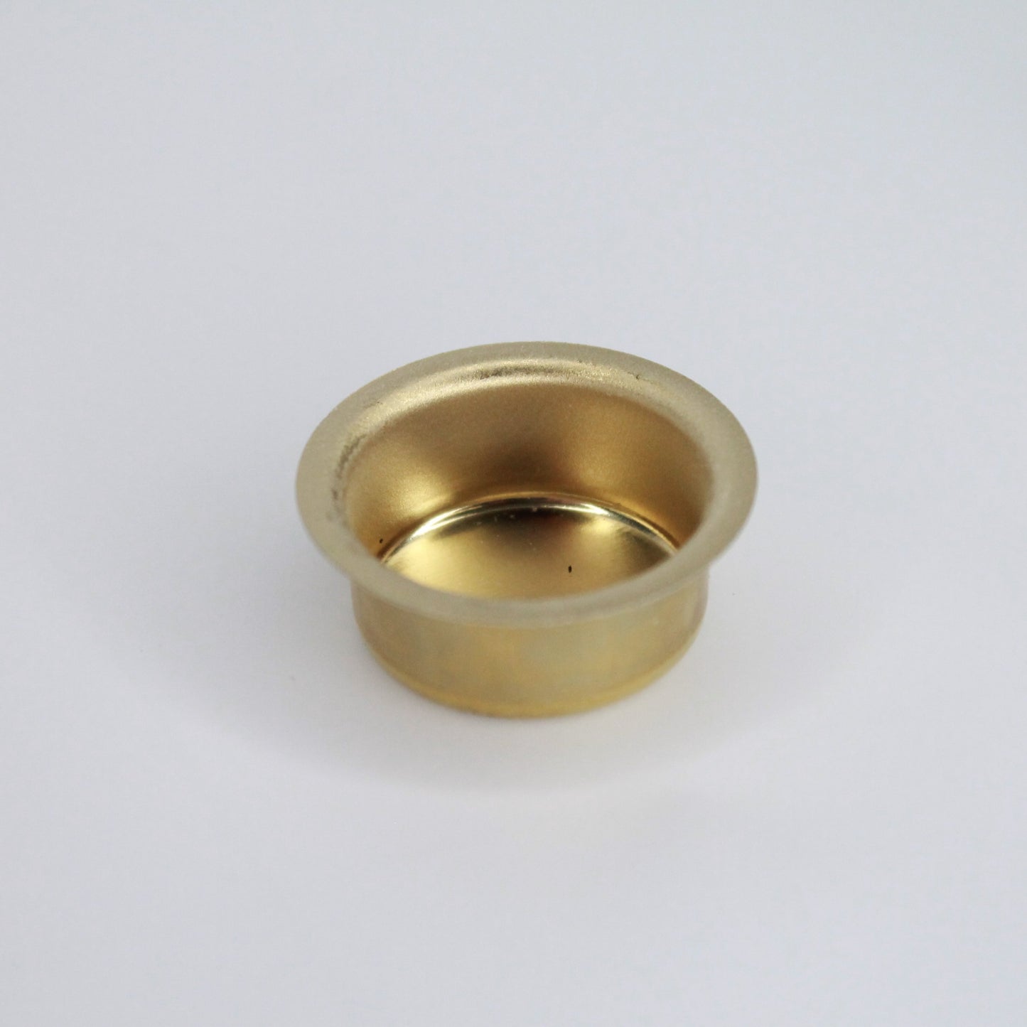 Blecheinsatz / Kerzentülle / Lichtertülle Messing - Größe Ø 10mm