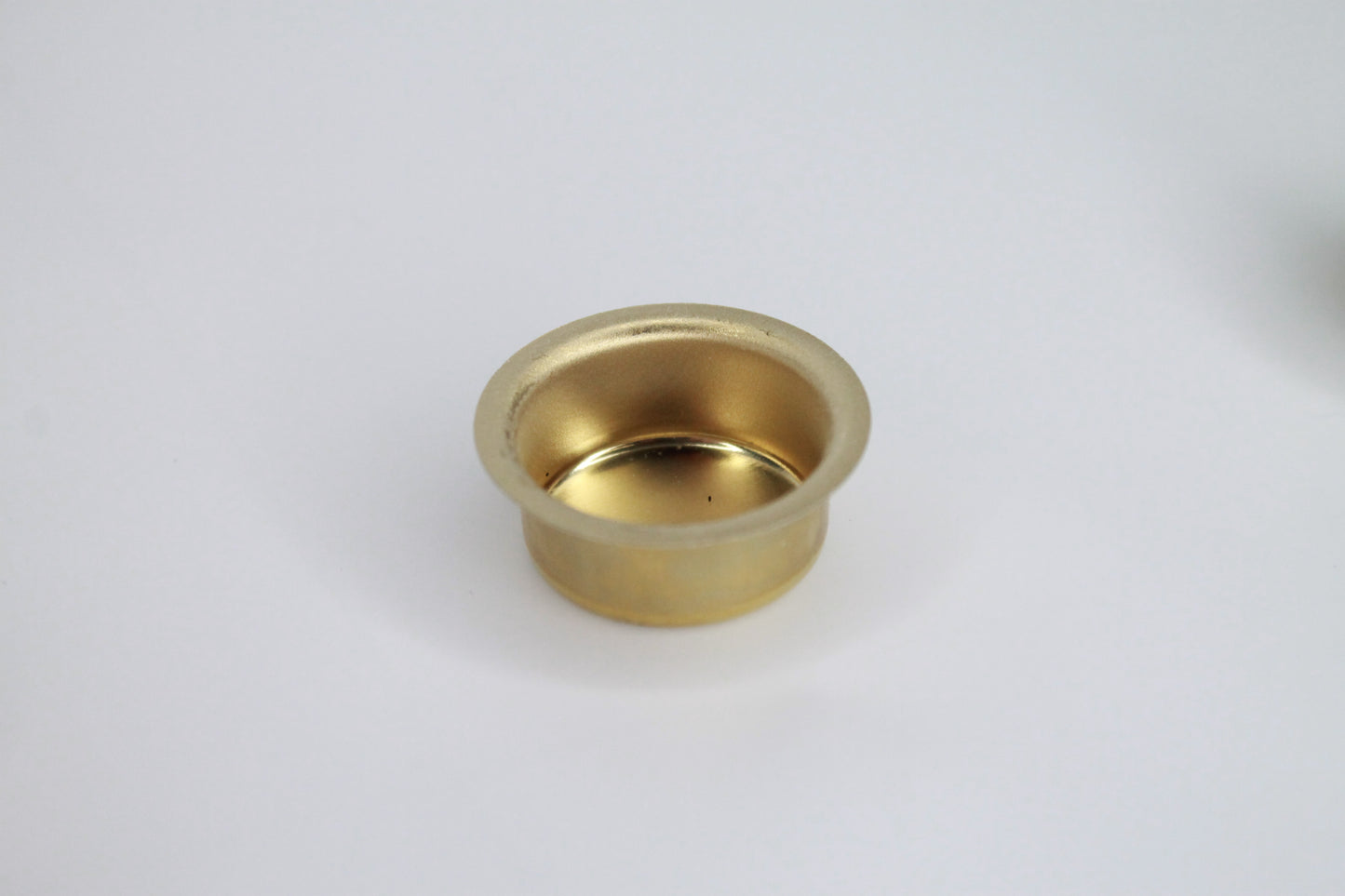 Blecheinsatz / Kerzentülle / Lichtertülle Messing - Größe Ø 14mm