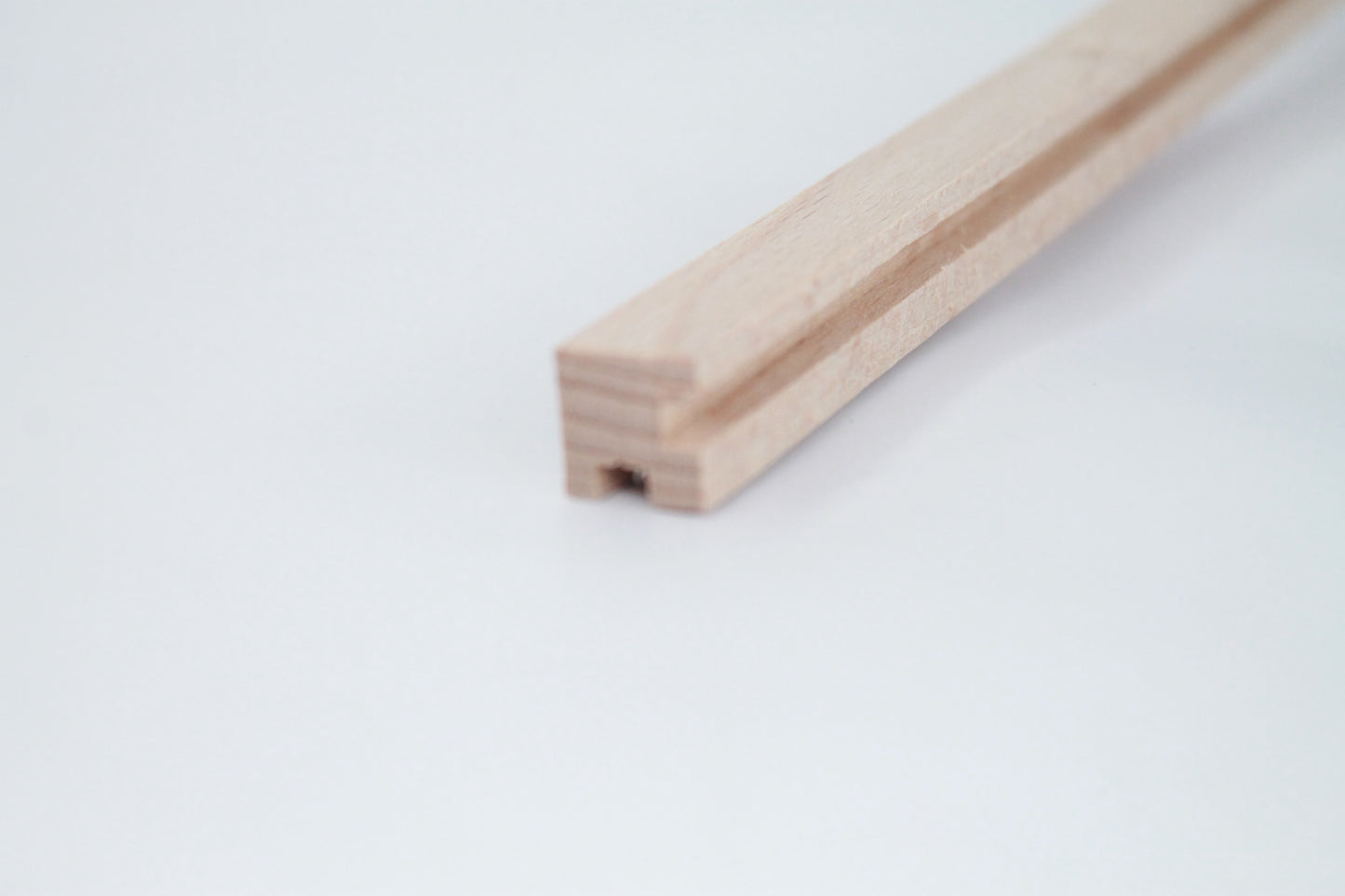 Eckleisten Buche 3mm oder 4mm Nut - 4-Eck 1m Länge