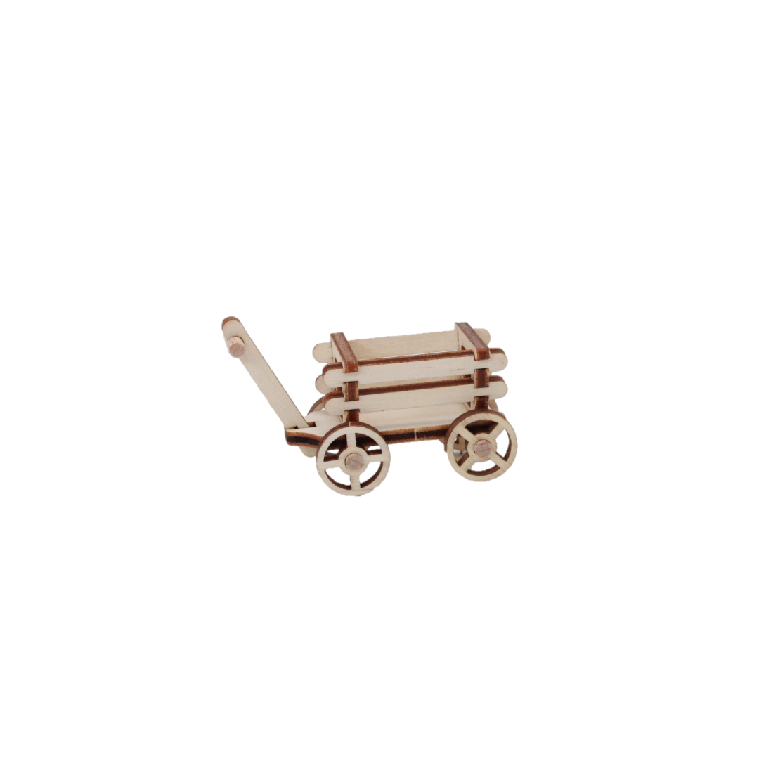 Handwagen aus Holz  - 2 verschiedene Größen