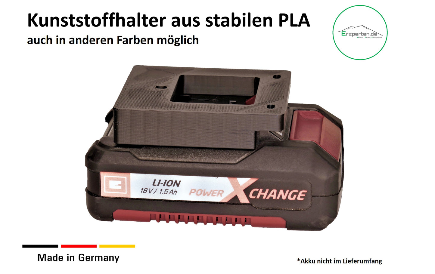 Akkuhalter passend für den Einhell® 18V Akku