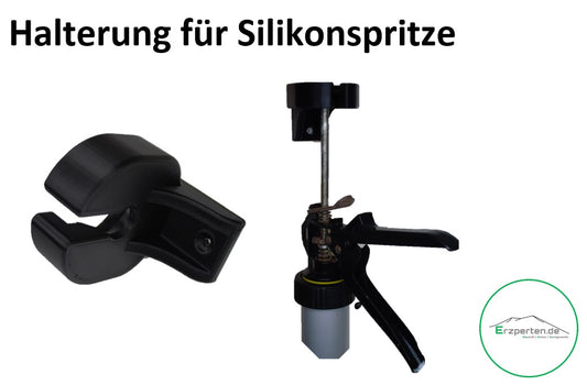 Silikonspritze-Halterung