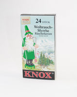 Räucherkerzen Knox "Weihrauch-Myrrhe" - 24 Stück