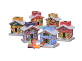 Knox Räucherhaus "Mini" aus Blech verschiedene Motive zum Sammeln